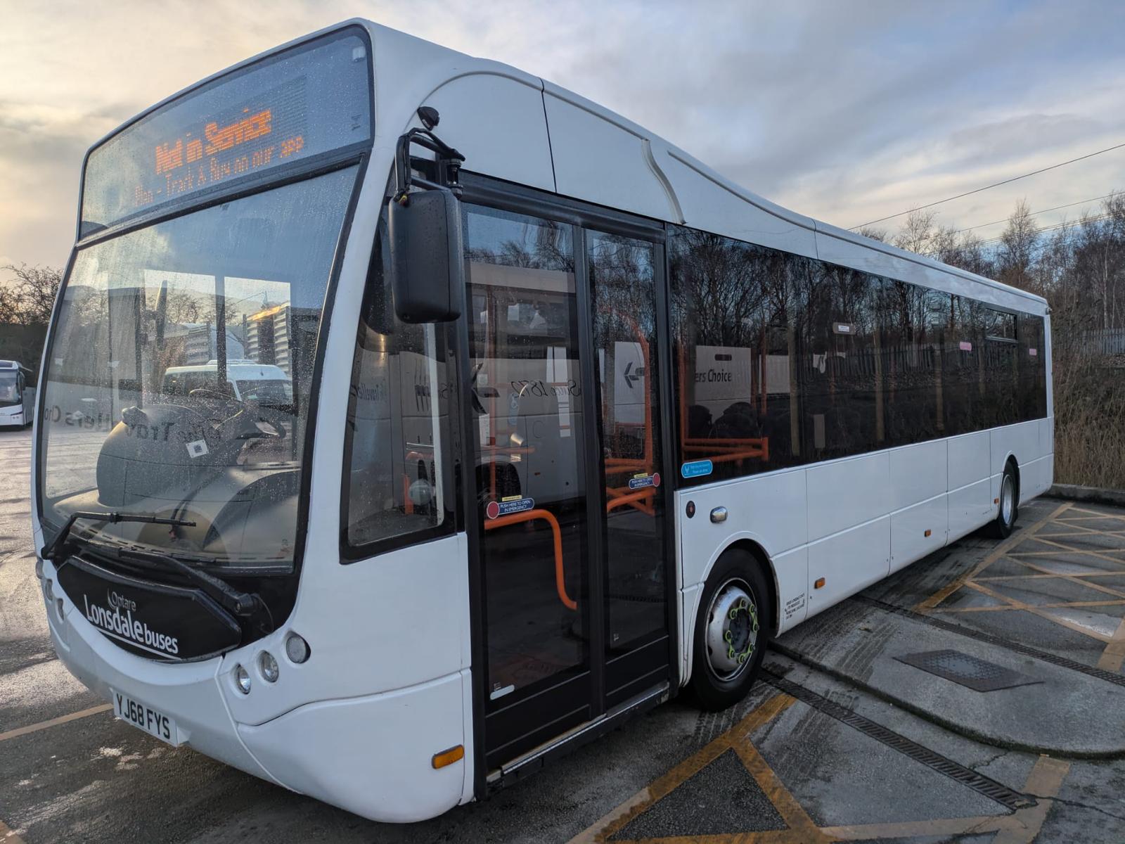 Optare Metrocity 10.8m. 37 seats/belts